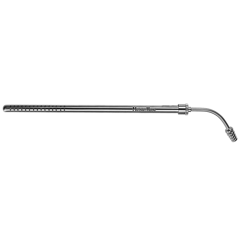MH10-310 POOLE Suction Tube, 23 French,(7.6mm), curved