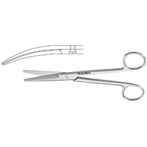MH5-122 to MH5-130 MAYO Dissecting Scissors, curved, standard belveled blades [메이오 드레싱시져 곡]