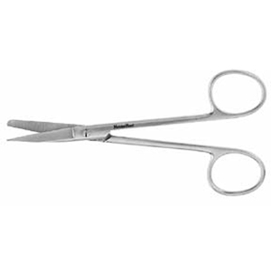 MH5-278 Delicate Scissors, 4-3/4&quot;(12.1cm), curved, sharp-blunt points [외과가위 곡]