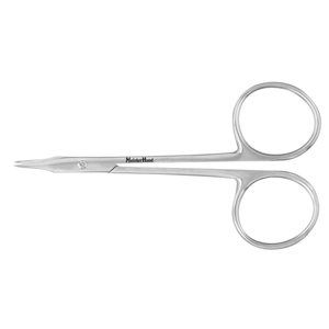 MH18-1652 Eye Suture(GRADLE) Scissors, 3-3/4&quot;(9.5cm), slightly curved, sharp points