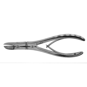 MH25-384 RUSKIN Bone Cutting Forceps, 7-1/2&quot;(19.1cm), straight standard blades
