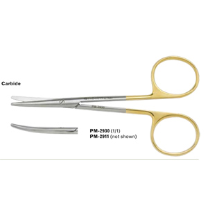 PM-2930, PM-2911 PAR Tissue &amp; Dissecting Scissors, Tungsten Carbide