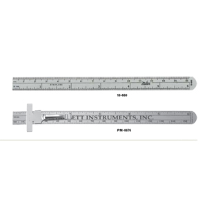18-660, PM-0676 Flexible Stainless Ruler