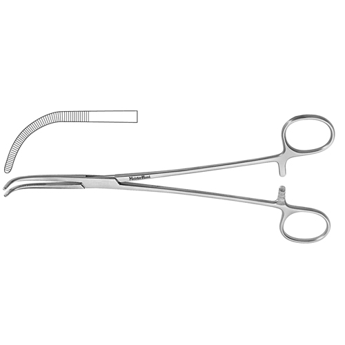 MH7-206 MIXTER Forceps, 9&quot;(22.9cm), fully curved