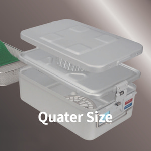 3/4 Quarter Size Sterilization Containers_Classic
