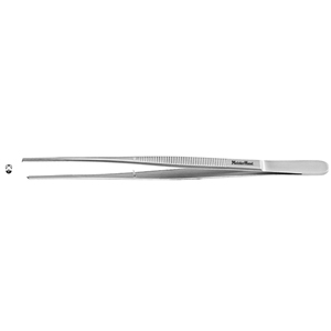 MH6-160 POTTS-SMITH Tissue Forceps, 7&quot;(17.8cm), 1X2 teeth, serrated tips