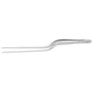 MH6-198 ADSON Bayonet Dressing Forceps, 8-1/4&quot;(21cm), serrated, delicate tips